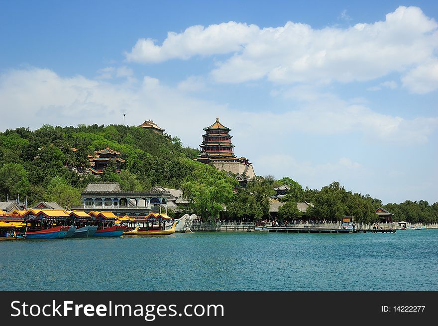 The Summer Palace is  the most famous  emperor garden in china.