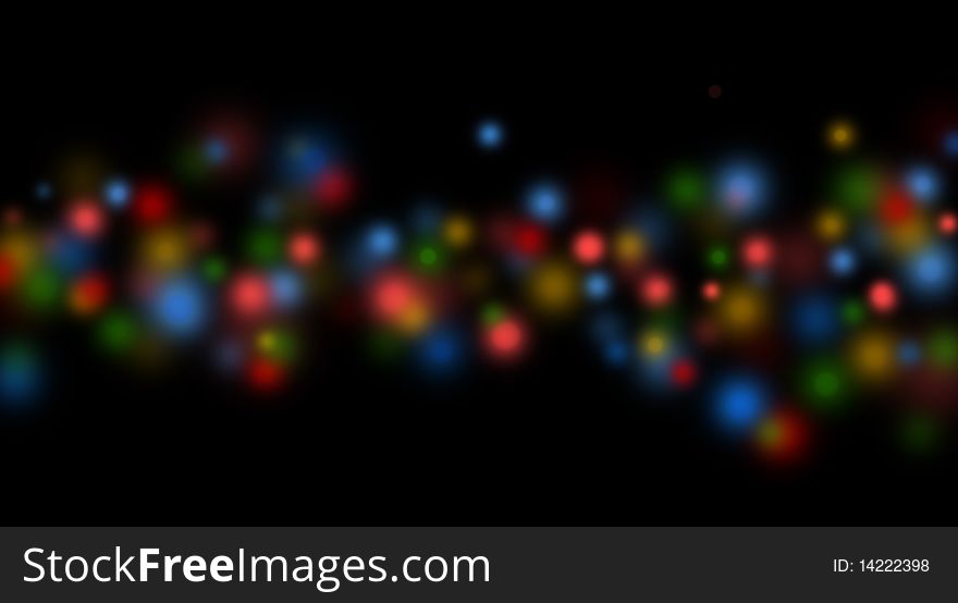 Abstract glowing colorful light background