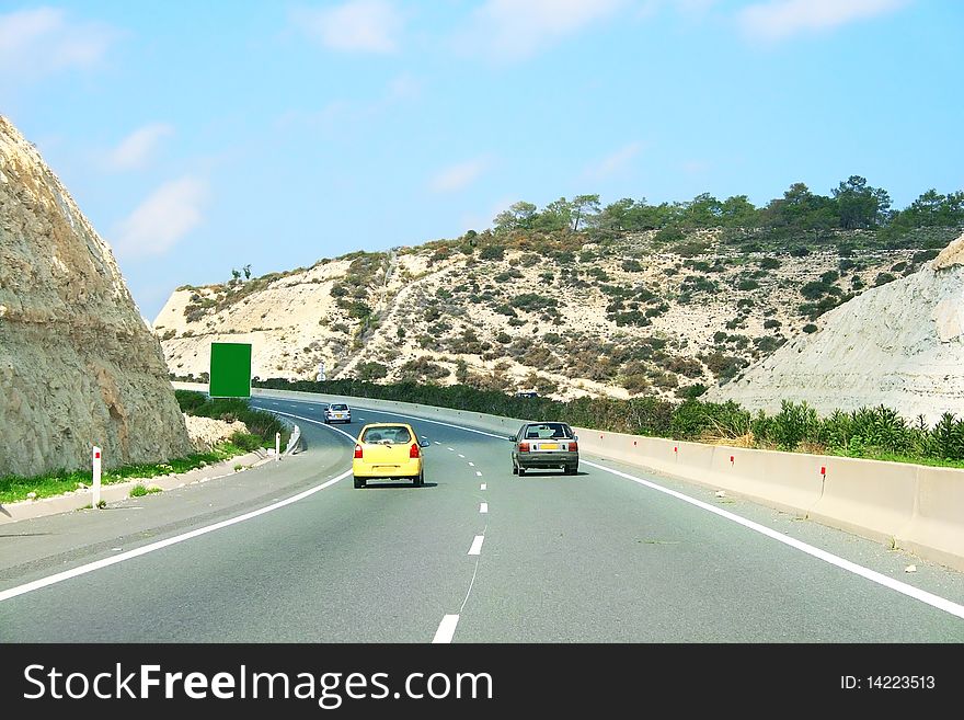 Road In Cyprus