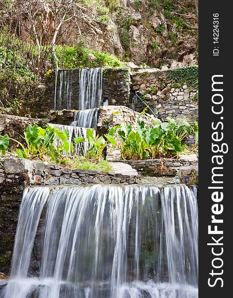 Waterfalls At Argyroupoli