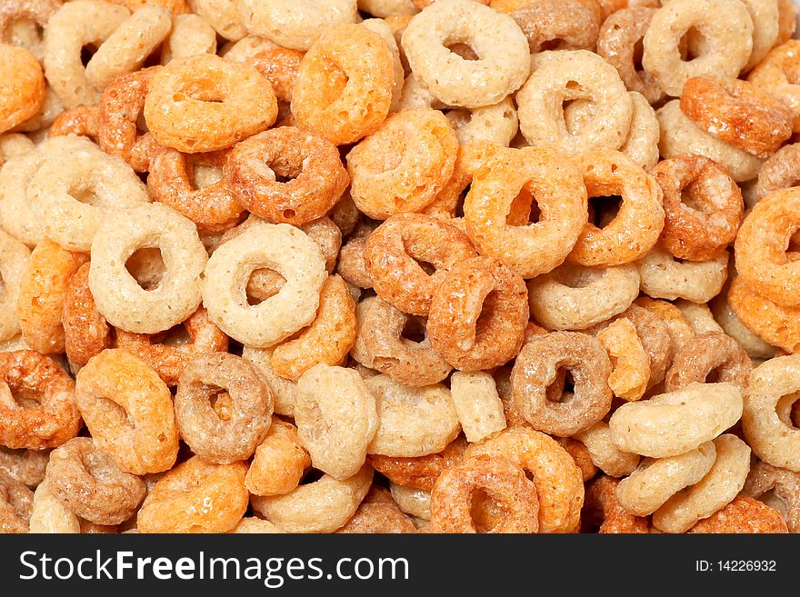 Oat Hoops and Cereals Texture