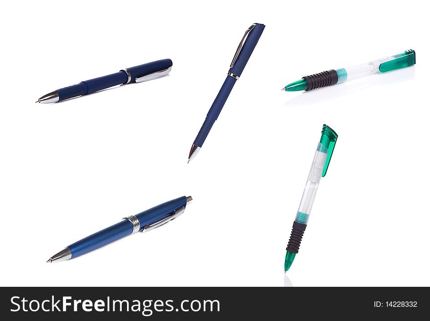 Plastic And Metal Pens