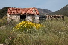 Italy Rural House Hinterland Of The Sardegna Royalty Free Stock Photo Italy Rural House Hinterland Of The Sardegna Royalty Free Stock Photo