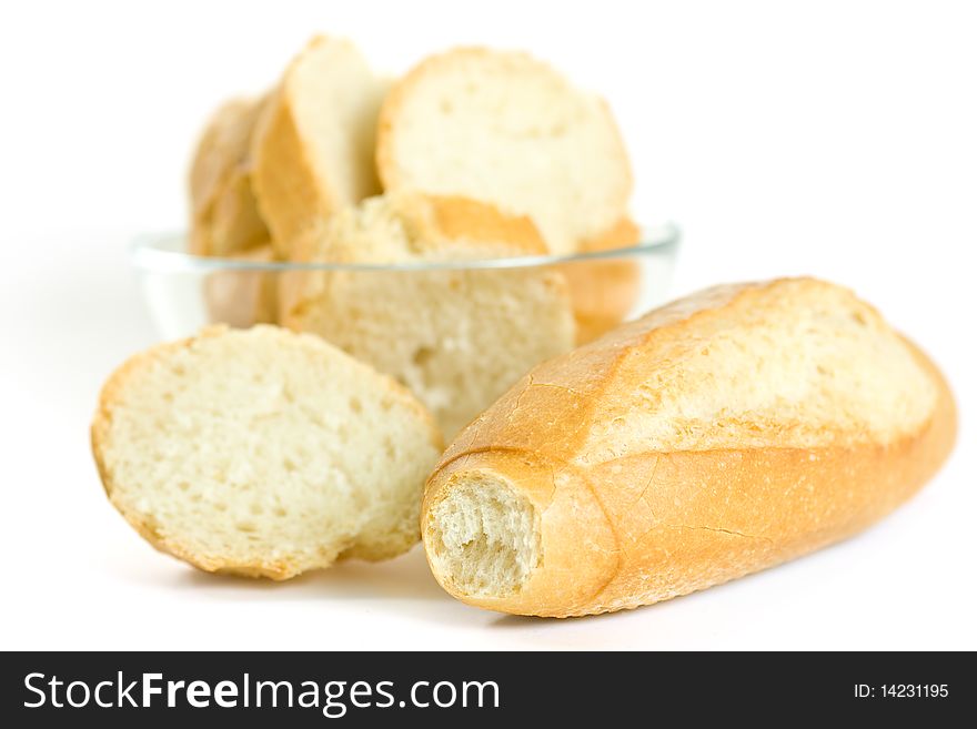 Bread Slices Isolated