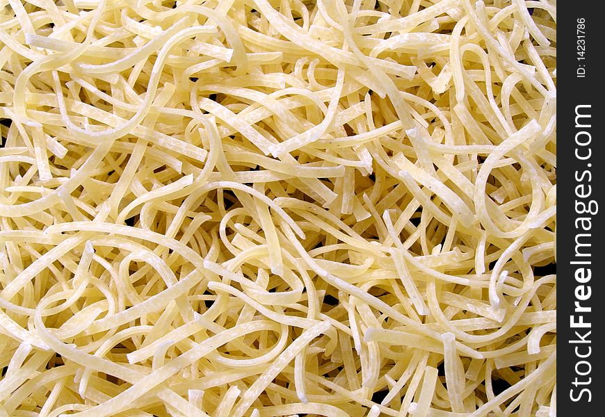 Noodles of pasta