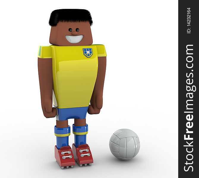 Football Player - Team Brazil