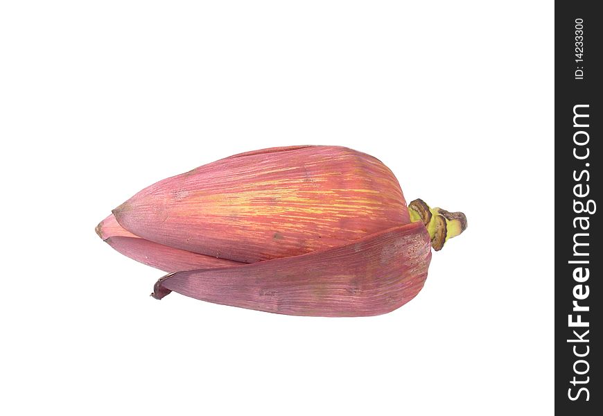 The Banana flower is used as a vegetable and can be prepared as a tasty side dish.