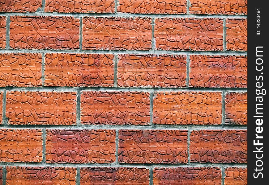 Brick wall bitmap for graphics, 3D modeling, backgrounds, etc.