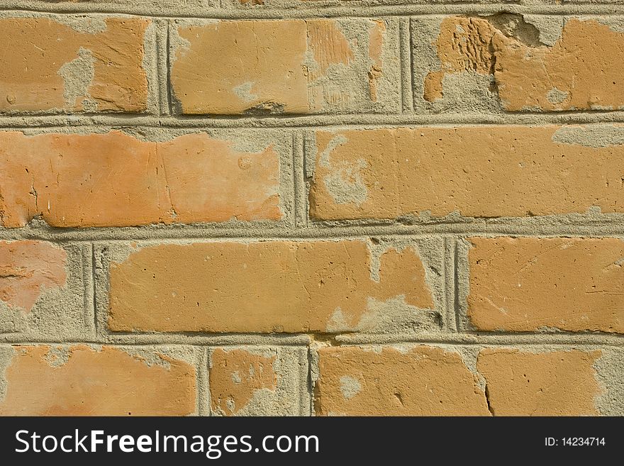 Old brick wall background texture