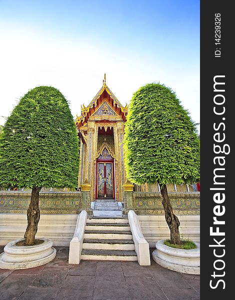 Old Thai Temple in Bangkok.