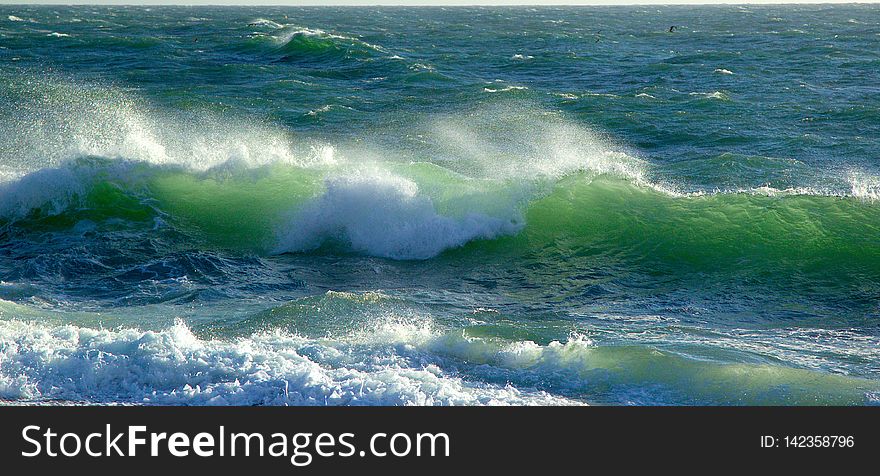 Atlantic from the mouth of the Douro River