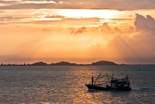 Sunrise On The Sea Stock Photos Sunrise On The Sea Stock Photos