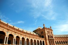 Sevilla, Plaza De Espana Palace Square. Spain Stock Image Sevilla, Plaza De Espana Palace Square. Spain Stock Image