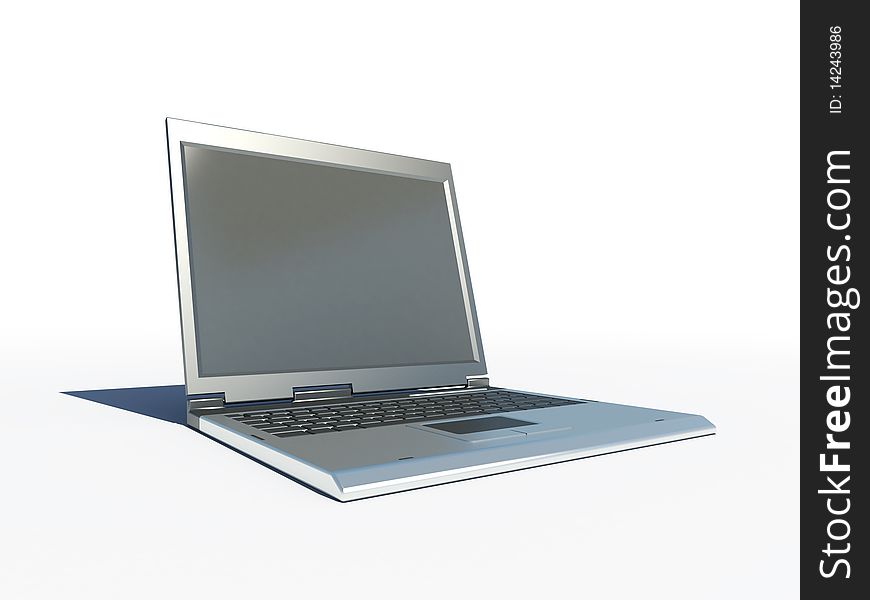 Laptop Pc Computer 3d Cg