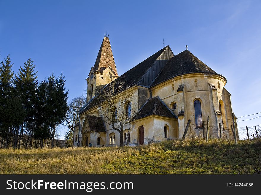 Old church, photo taken in Romania Cris