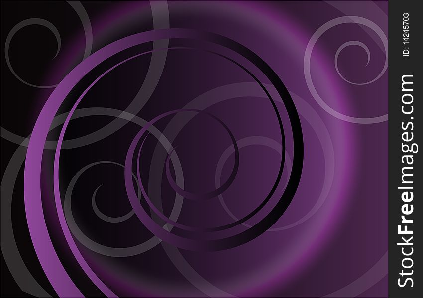 Background with spiral