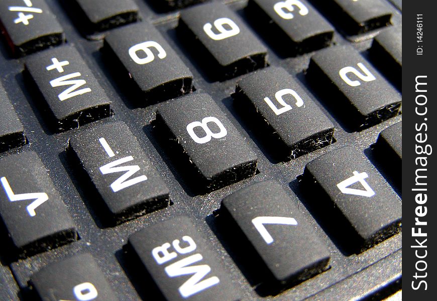 Calculator Buttons Keyboard