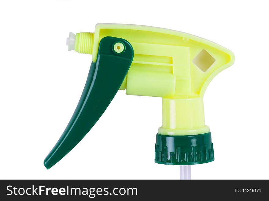 Spray It Is Isolated On A White Background