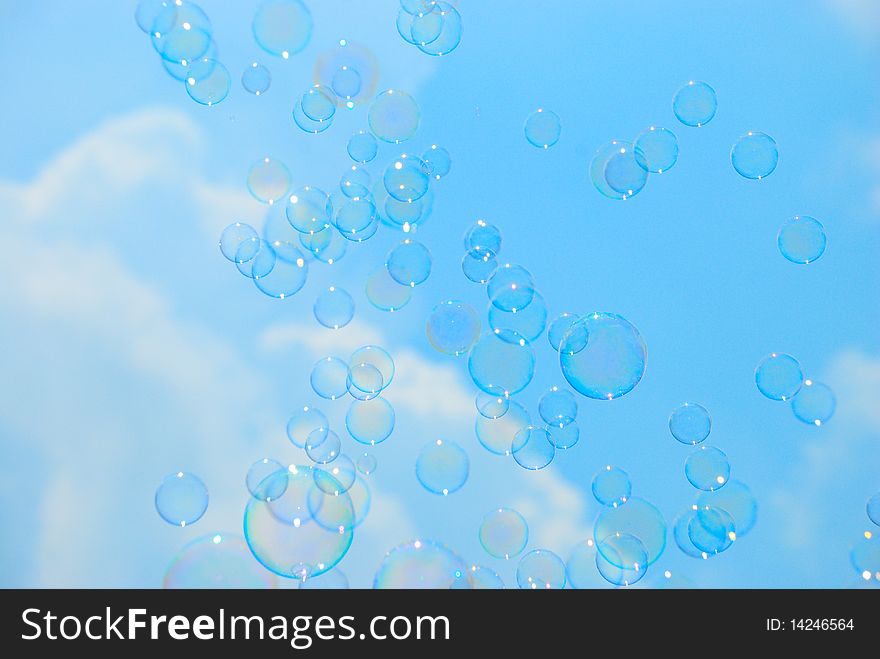 Soap-bubble in the sky