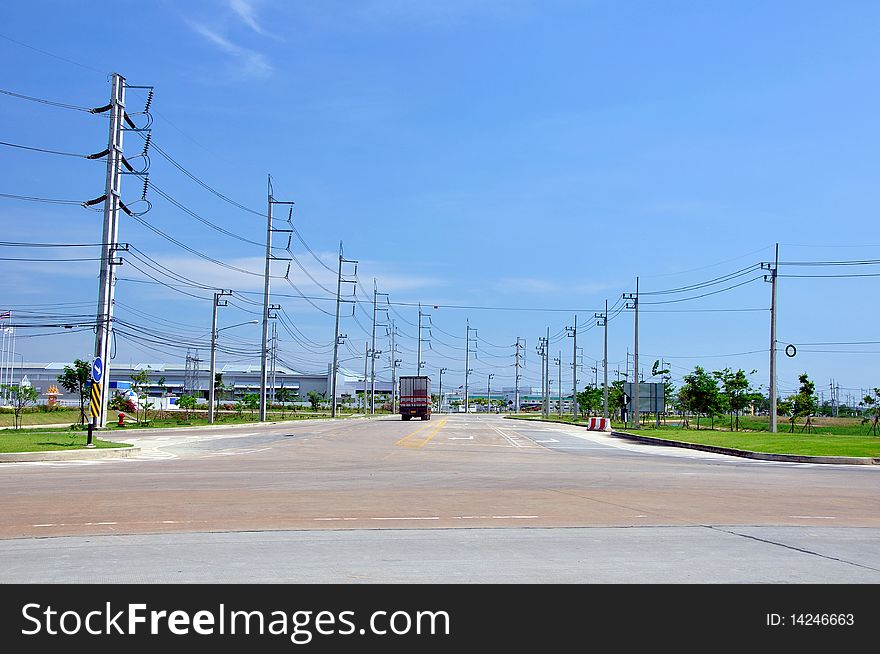 Industrial estate in the part of thailand. Industrial estate in the part of thailand.