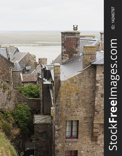 Mont-Saint-Michel abbey, Normandy, France