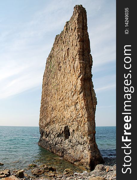 Sail Rock in the Black Sea, Praskoveyevka