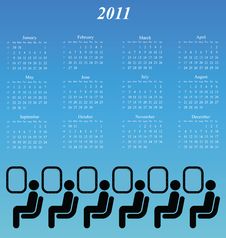 2011 Calendar Stock Image 2011 Calendar Stock Image