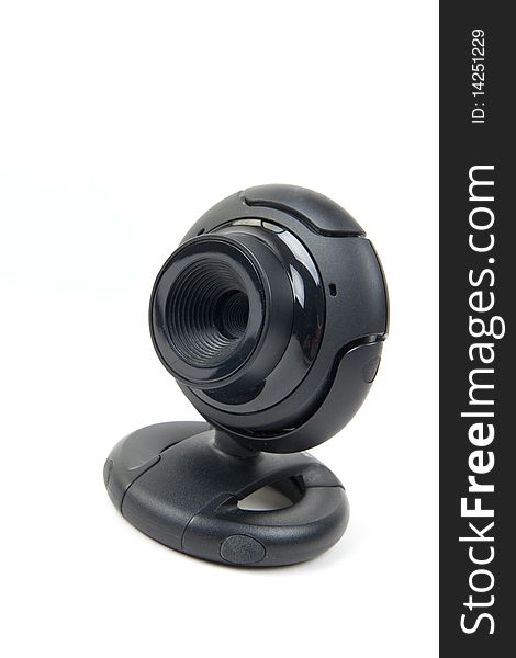 Web camera isolated on white