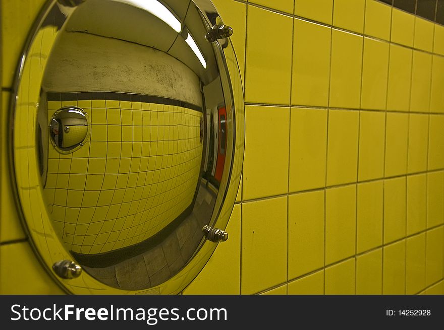 Reality & virtual reality in a london tube station