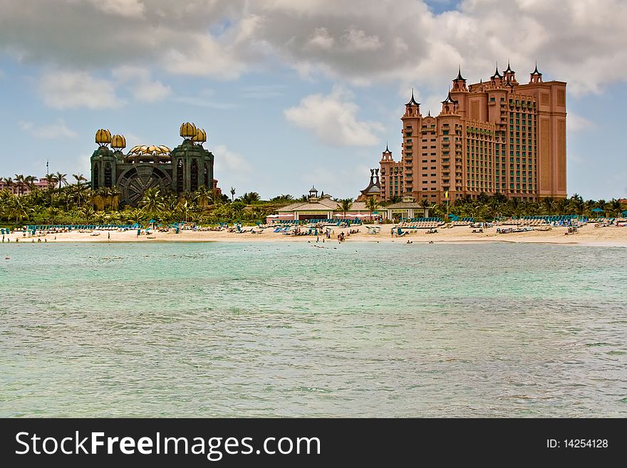 View of Bahamas Resort on the Caribbean Sea