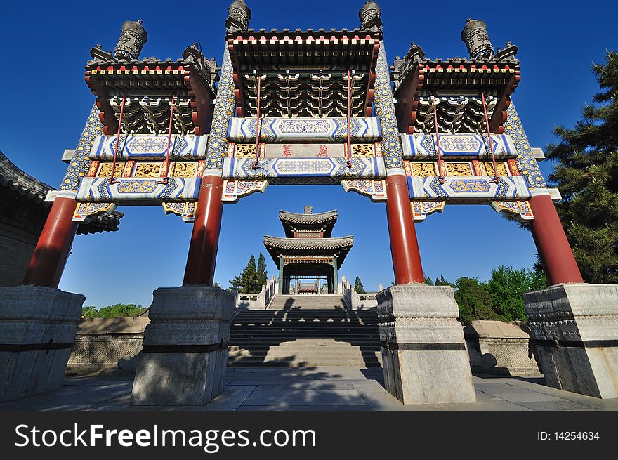 In summer palace ,it is situated on the central axis of Longevity Hill and is the heart of a succession of buildings used for celebrations. In summer palace ,it is situated on the central axis of Longevity Hill and is the heart of a succession of buildings used for celebrations.