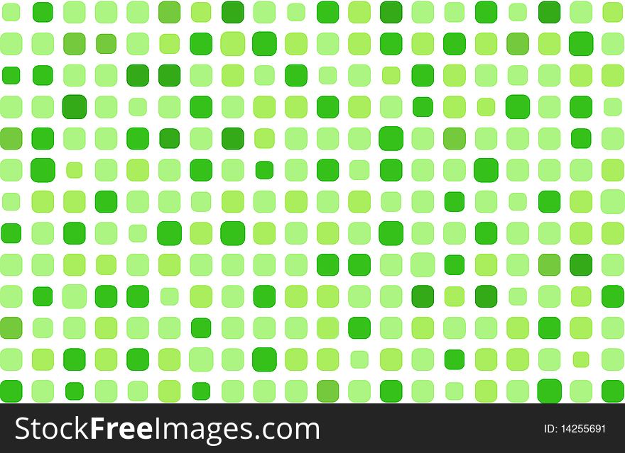 Spring mosaic. Vector background