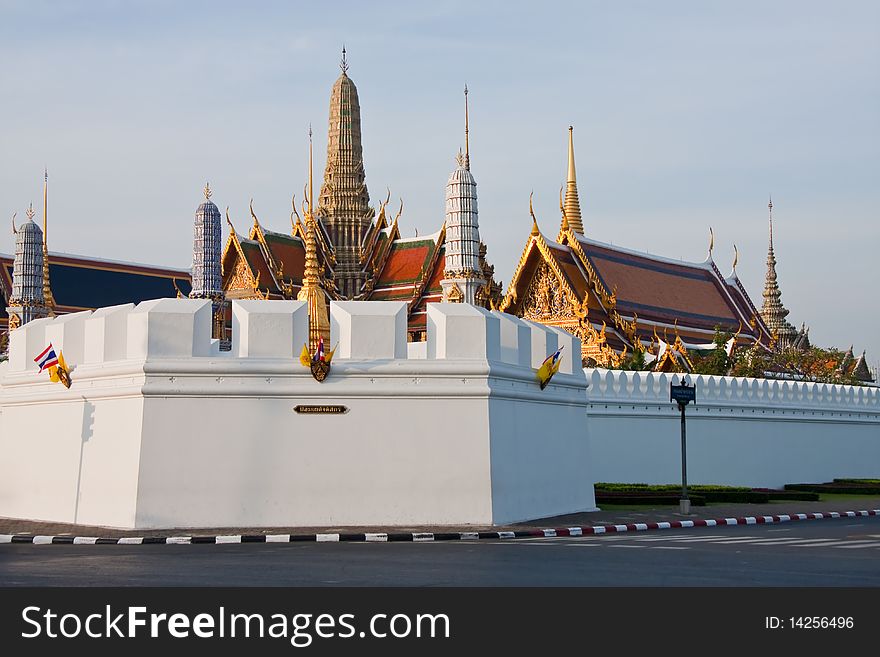 The Temple of the Emerald Buddha, Bangkok Thailand