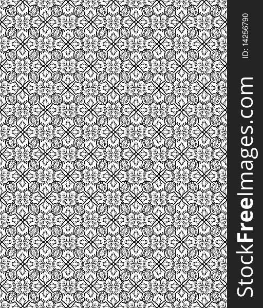 Flower seamless pattern