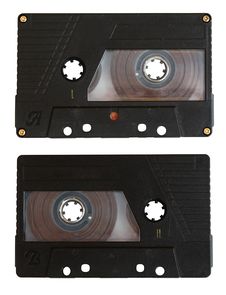 Audio Cassette Isolated Stock Images