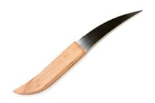 Knife For Vegetable Curving Royalty Free Stock Photography