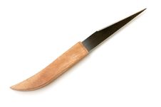 Knife For Vegetable Curving Royalty Free Stock Photos