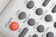 Closeup Of A Remote Control Stock Photography Closeup Of A Remote Control Stock Photography