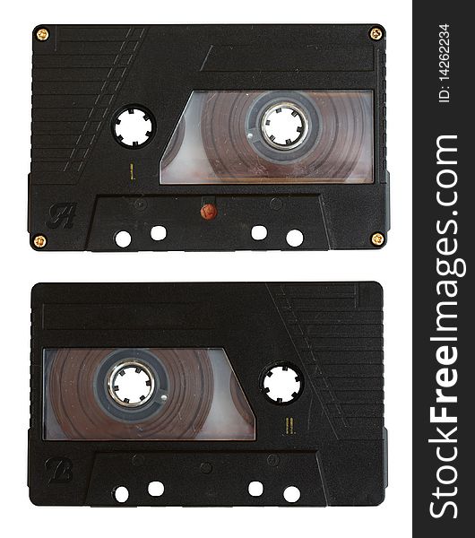 Audio Cassette Isolated