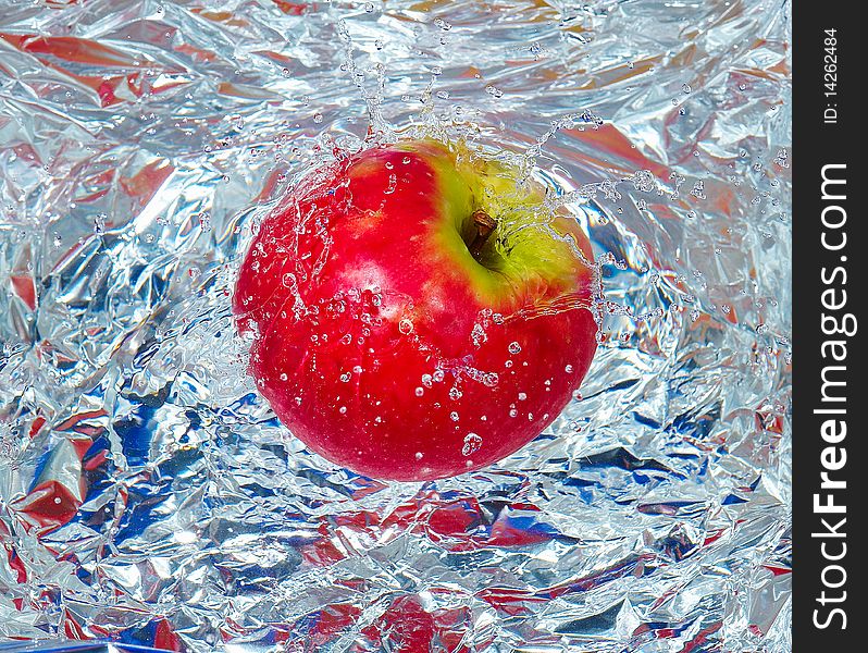 Apple In Water