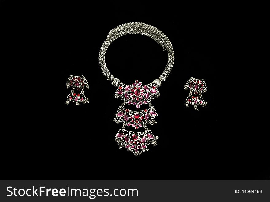 Accessories and jewelry for dressing of traditional Thai dancer. Accessories and jewelry for dressing of traditional Thai dancer