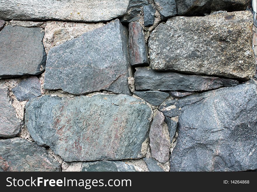 Stone wall texture, solid grey wall