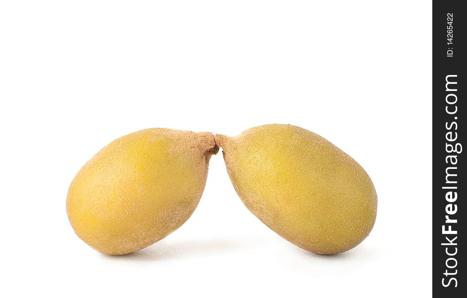 Two Golden Kiwi Fruit