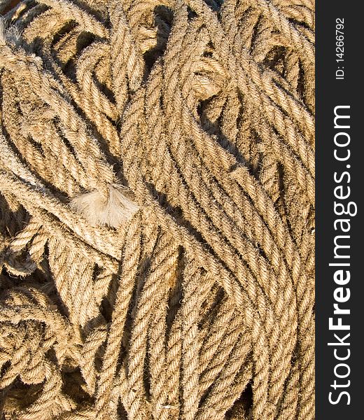 Rope On The Quayside