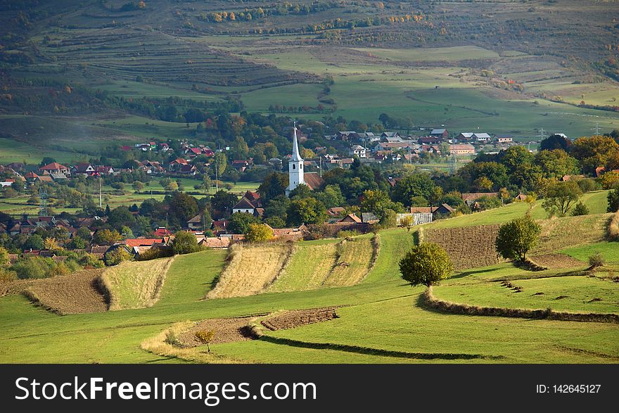 Landscape image from Transylvania