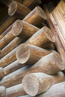Timber Blocking Stock Photo