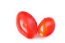 Two Tomato With Drop Royalty Free Stock Images