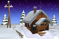 Log Cabin Stock Photography Log Cabin Stock Photography