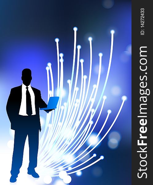 Business communication internet background