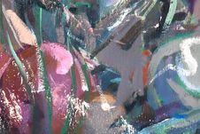 Abstract Fragment Of Painting Royalty Free Stock Photography Abstract Fragment Of Painting Royalty Free Stock Photography